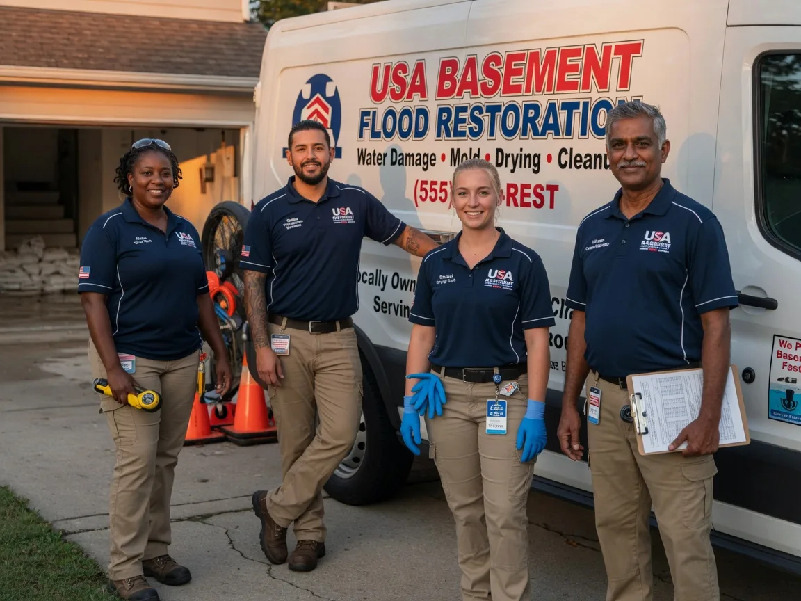 Basement Flood Cleanup company in Mcleod, ND