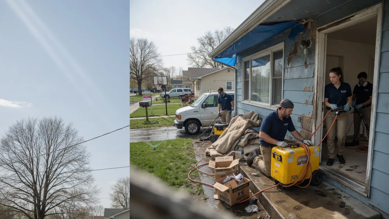 Basement Flood Cleanup in Mcleod, ND near me